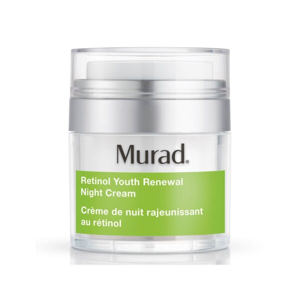 Murad Retinol Youth Renewal Night Cream, kiinteyttävä retinoliyövoide