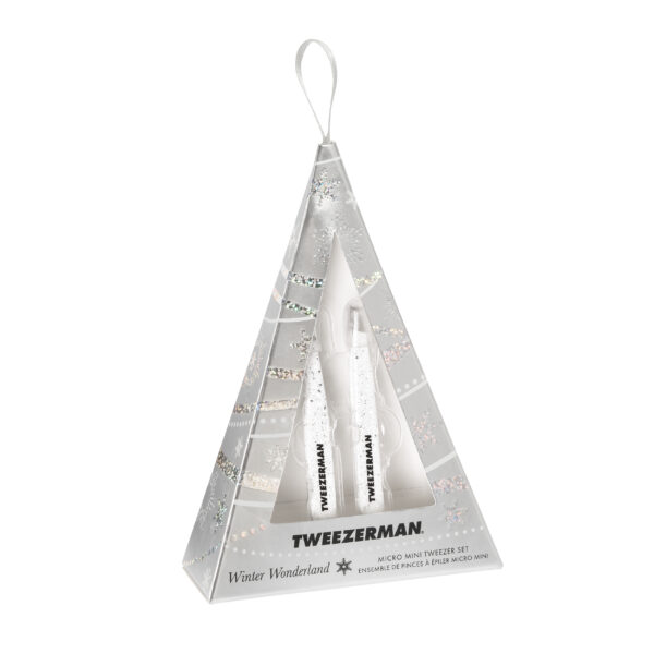 Tweezerman Winter Wonderland Micro Mini Tweezer Set, pinsettipakkaus