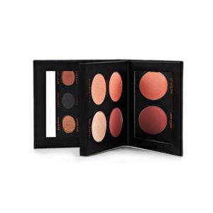 Youngblood Weekender Palette, kaksipuolinen silmä- ja kasvomeikkimeikkipaletti