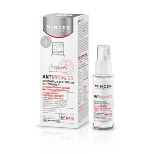Mincer Pharma AntiRedness Regenerating Face Serum 30ml, rauhoittava kasvoseerumi