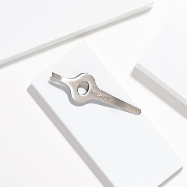 Tweezerman Wide Grip Slant Tweezer Stainless Steel, pinsetit - Image 3