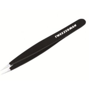 Tweezerman Point Tweezer tarkkuuspinsetit väri musta