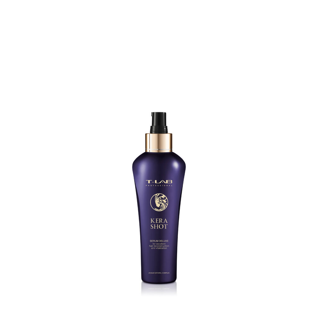 T-LAB Kera Shot Serum Deluxe, hiuksiin jätettävä hoitoaine