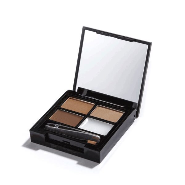 Makeup Revolution Focus & Fix Eyebrown Shaping Kit Medium Dark