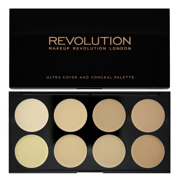 Makeup Revolution Ultra Cover & Conceal Palette Light - Image 2