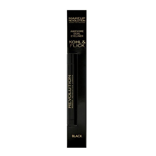 Makeup Revolution Awesome Dual Eyeliner Khol &Flick - Image 2