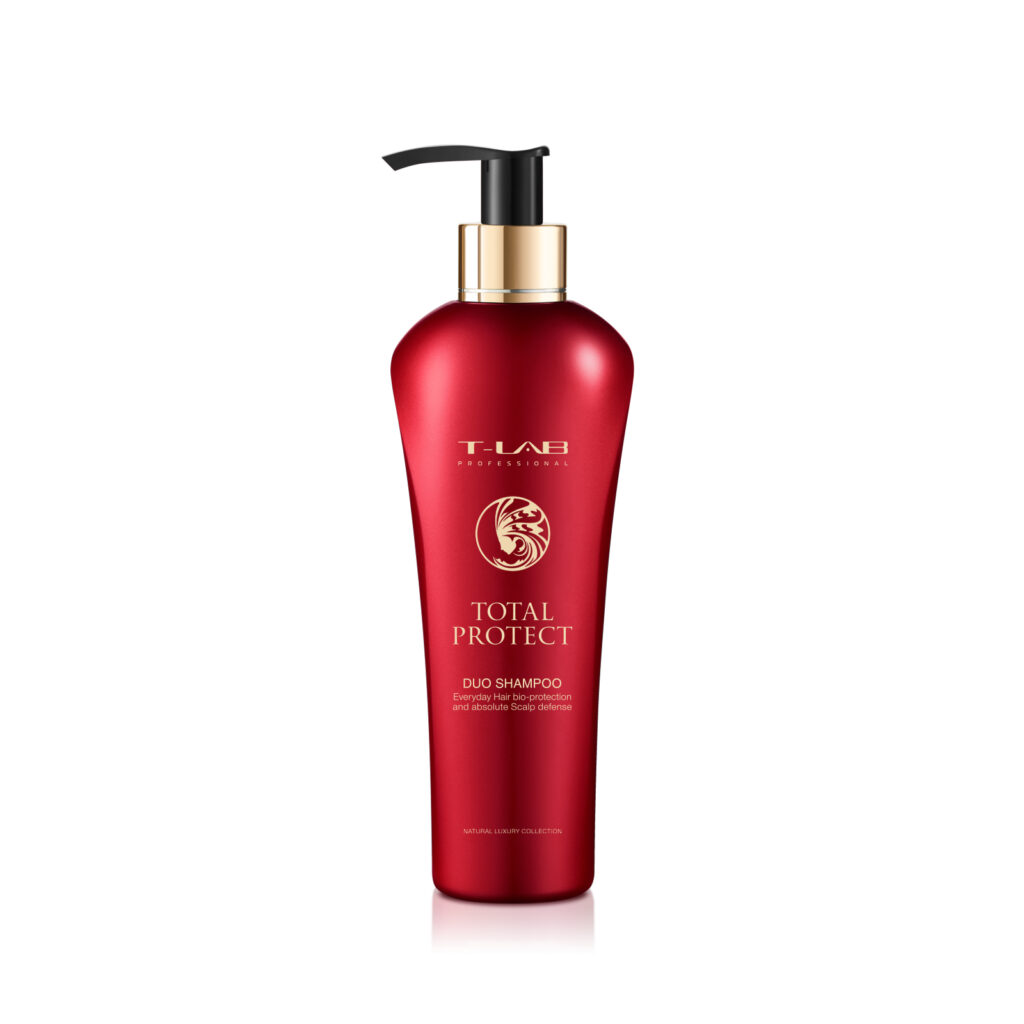T-LAB Total Protect Duo Shampoo, värjätyille hiuksille