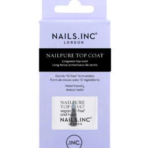 NailsInc nailpure 6-Free Top Coat, päällyslakka