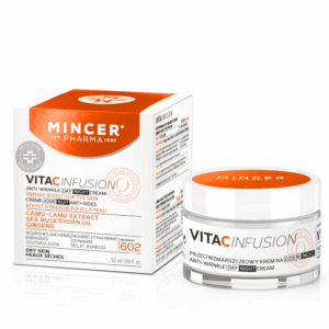 Mincer Pharma VitaC Anti-Wrinkle Day&Night Cream 50ml, heleyttävä 24h kosteusvoide