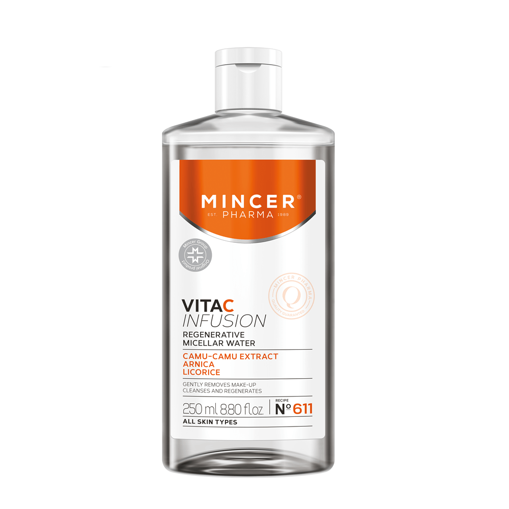 Mincer Pharma VitaC Regenerating Micellar Water 500ml, AMMATTITUOTE