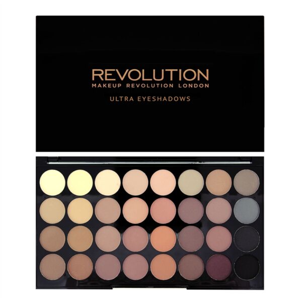 Makeup Revolution Ultra Eyeshadows Palette Flawless Matte - Image 2