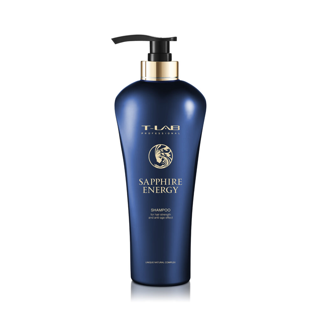 T-LAB Sapphire Energy Shampoo 750ml AMMATTIKOKO