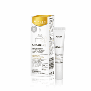 Mincer Pharma ArganLife Anti-Wrinkle Eye & Lip Cream 15ml, kiinteyttävä silmänympärysvoide