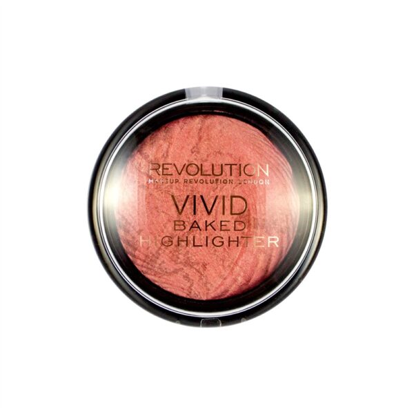 Makeup Revolution Vivid Baked Highlighter Rose Gold Lights