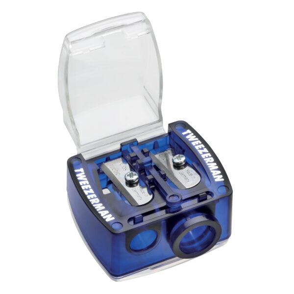 Tweezerman Deluxe Cosmetic Sharpener, meikkikynäteroitin - Image 2