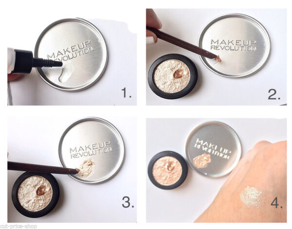 Makeup Revolution Awesome Metals Foil Finish Rose Gold - Image 2