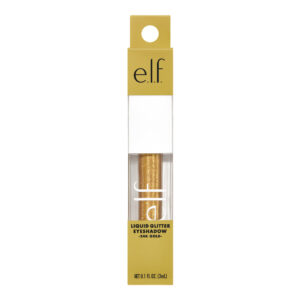 Elf Liquid Glitter Eyeshadow 24K Gold, nestemäinen luomiväri