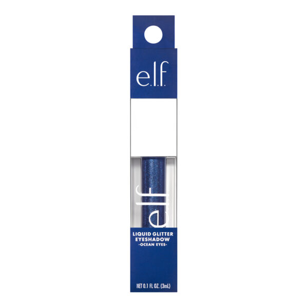 Elf Liquid Glitter Eyeshadow Ocean Eyes, nestemäinen luomiväri
