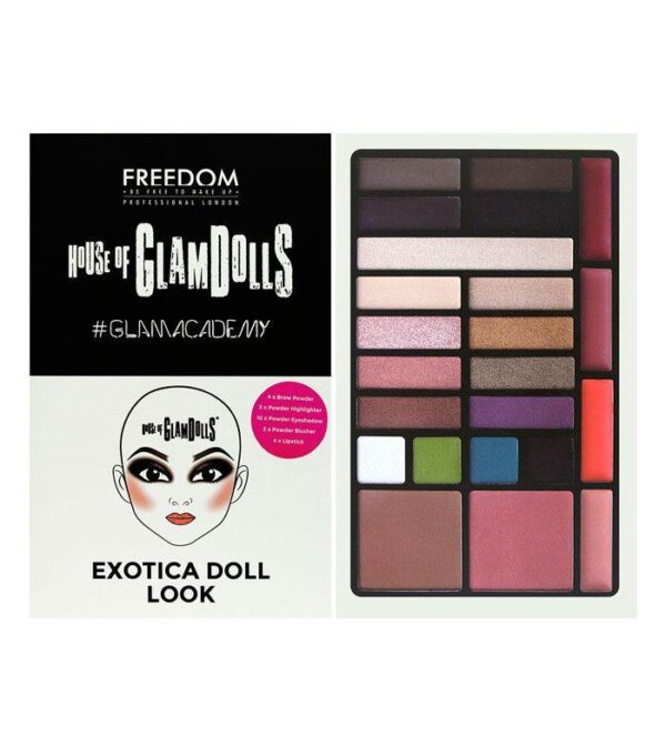 Freedom Glamacademy Look Palette Exotica Doll