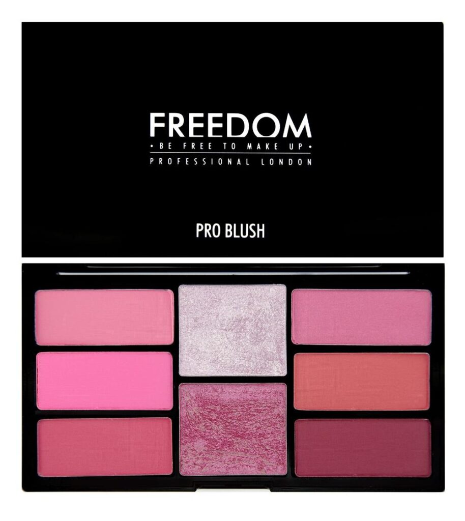 Freedom Pro Blush Palette Pink and Baked