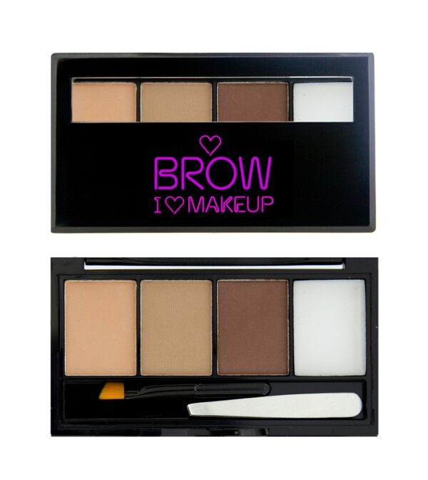 Makeup Revolution I Love Makeup Brow Kit Fairest Of Them All