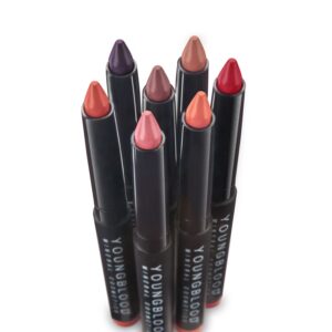 Youngblood Matte Lip Crayon, mattahuulipuna puikossa ALE
