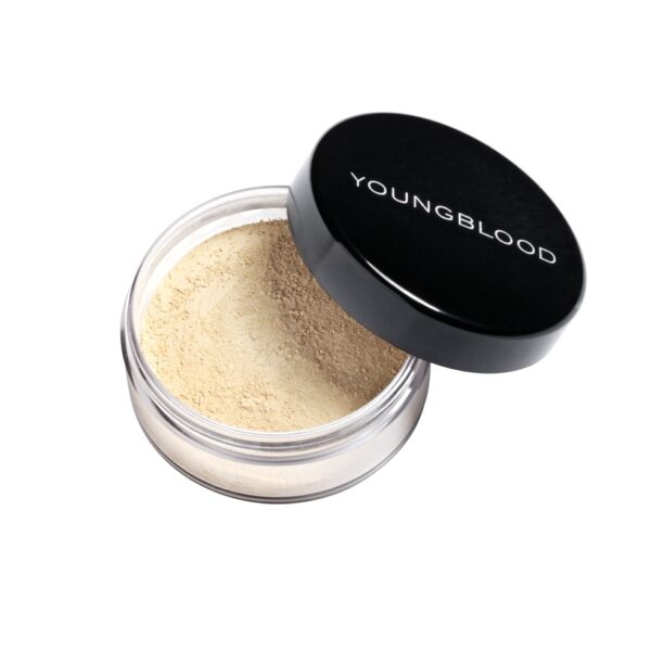 Youngblood Mineral Rice Setting Powder, jauhepuuteri pohjustukseen ja meikin kiinnitykseen