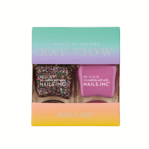 NailsInc Duo Set Blame It On Rainbow, kynsilakkaduo
