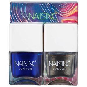 NailsInc Duo Set Fallen Mermaid, kynsilakkaduo