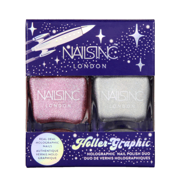 NailsInc Duo Set Holler-Graphic, kynsilakkaduo