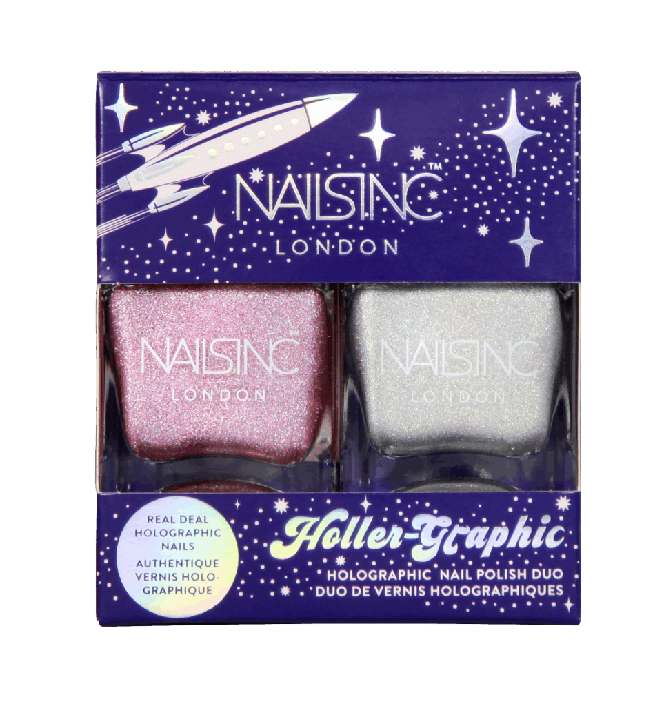 NailsInc Duo Set Holler-Graphic, kynsilakkaduo