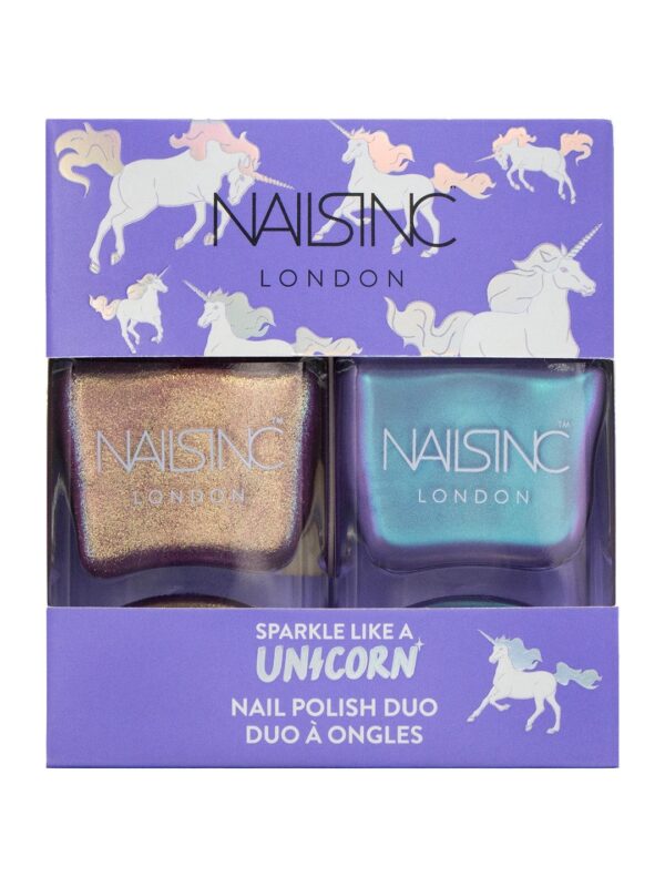 NailsInc Duo Set Sparkle Like A Unicorn kynsilakkaduo
