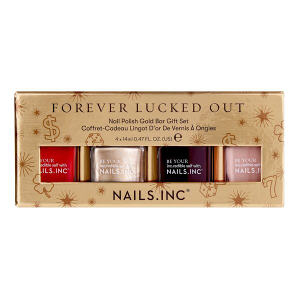NailsInc Forever Lucked Out, kynsilakkasetti