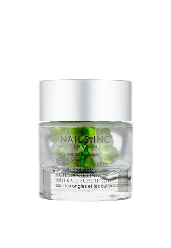 NailsInc NailKale Superfood Nail Oil Capsules, kynsinauhaöljy kapselit