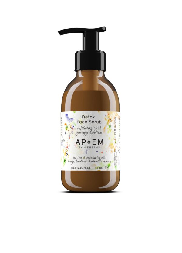Apoem Detox Face Scrub, kasvokuorinta