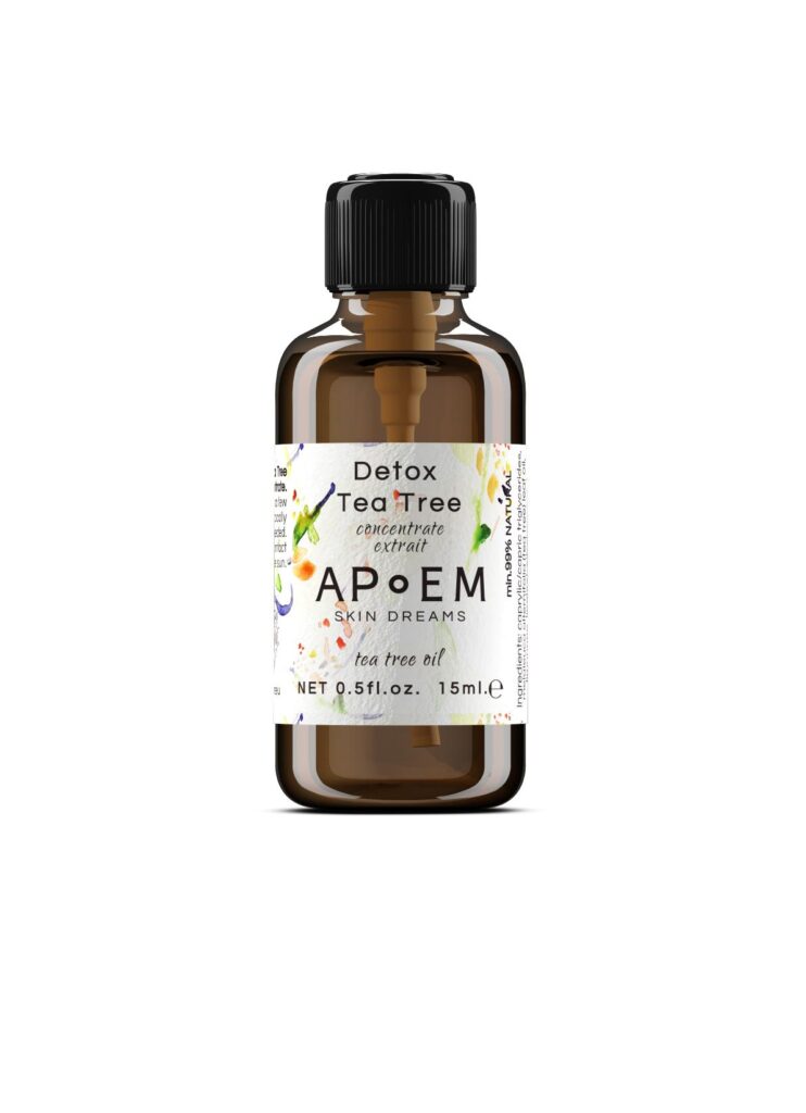 Apoem Detox Tea Tree Oil 15ml, teepuuöljy