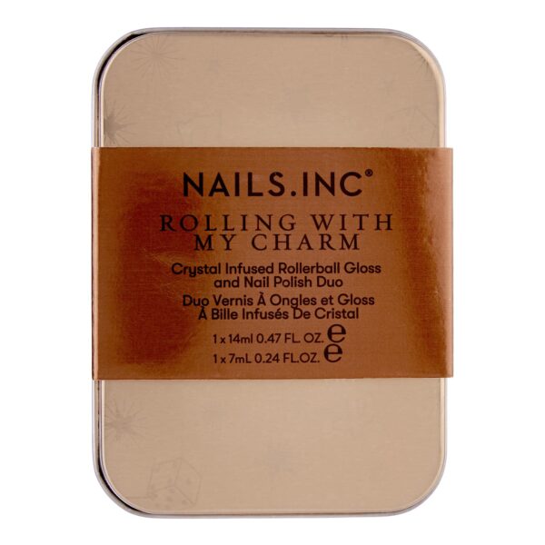 NailsInc Rolling With My Charm, Lahjapakkaus kynsille ja huulille - Image 2