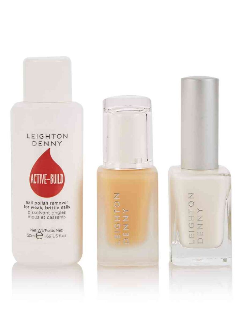 Leighton Denny Active Build Treatment Regime hoito-ohjelma hauraille kynsille