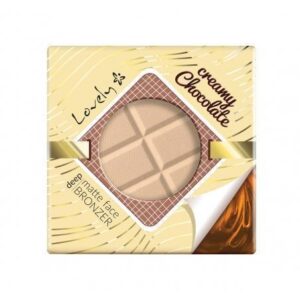 Lovely Creamy Chocolate Matte Face Bronzer, aurinkopuuteri
