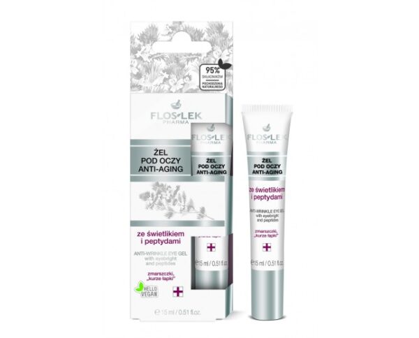FLOSLEK Lid and Undereye Gel with EYEBRIGHT, Peptides