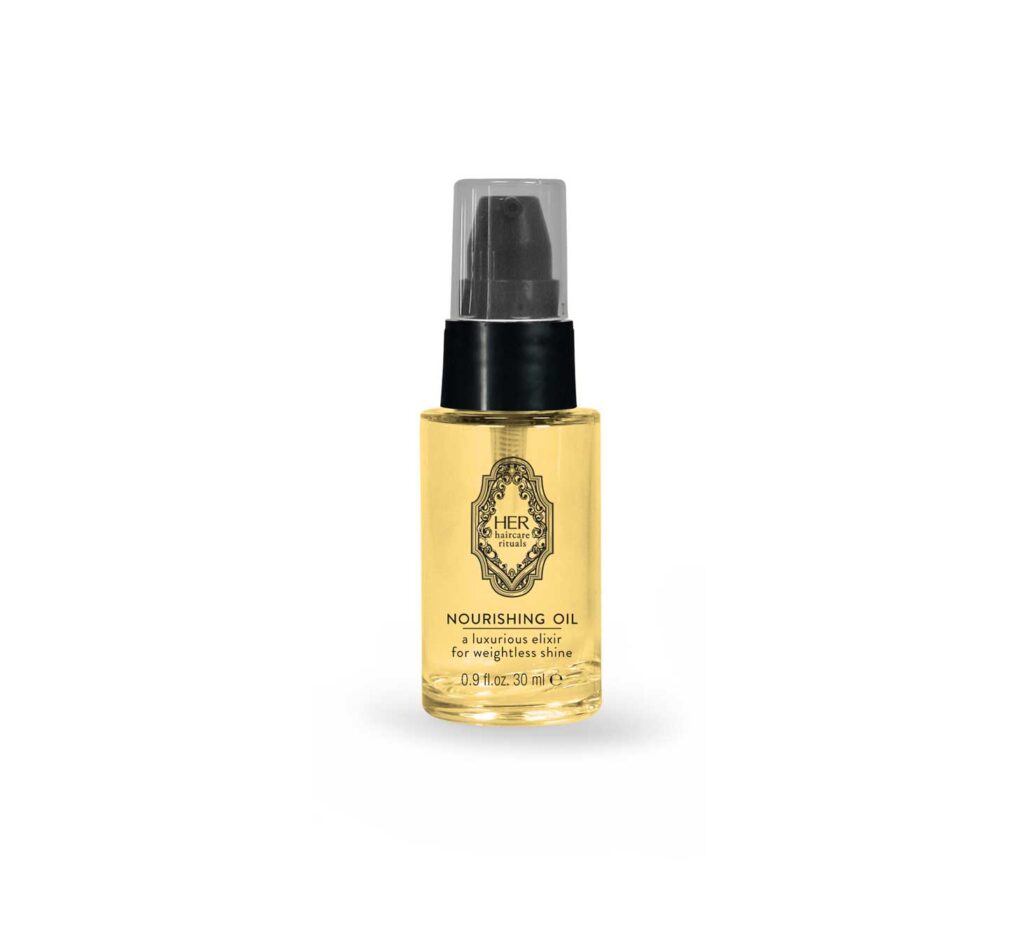HER Travel Nourishing Oil 30ml, hiusöljy matkakoossa