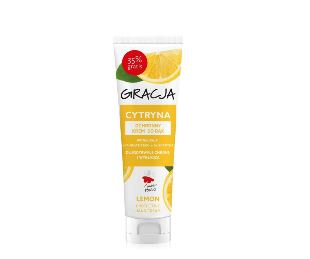 Gracja Lemon Protective Hand Cream, käsivoide