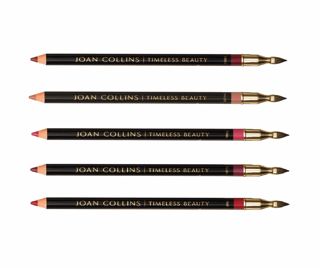 JOAN COLLINS Contour Lip Pencil & Brush Duo huultenrajauskynä