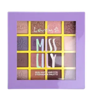 Lovely Eyeshadow Palette Miss Lily, luomiväripaletti