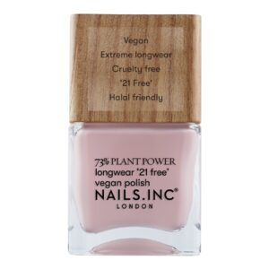 NailsInc Plant Power Mani Meditation, kasvipohjainen kynsilakka