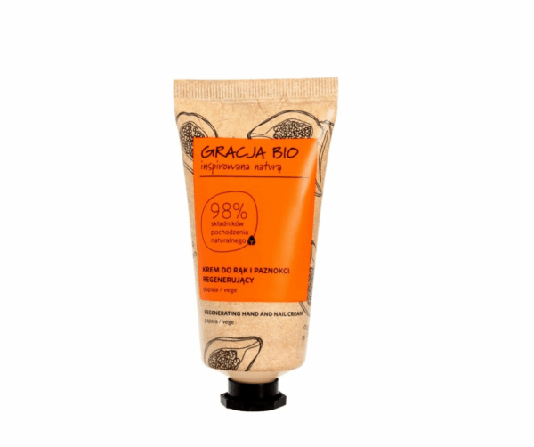 Gracja Bio Regenerating Hand & Nail Cream, käsivoide papaija