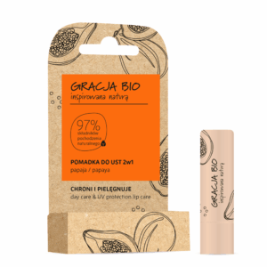 Gracja Bio Lip Balm 2in1 Papaya, huulihoide