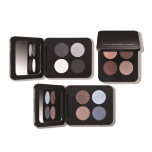 Youngblood Pressed Mineral Eyeshadow Quad, mineraaliluomiväripaletti