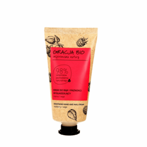Gracja Bio Smoothing Hand & Nail Cream, käsivoide vadelma