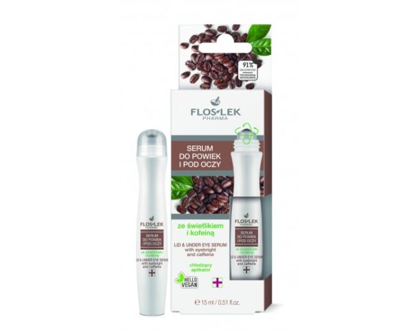 FLOSLEK Lid and Undereye Serum with EYEBRIGHT, Caffeine